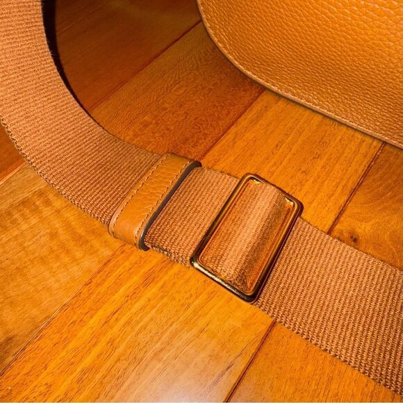 Tory Burch Thea Brown Leather Crossbody - Picture 9 of 14